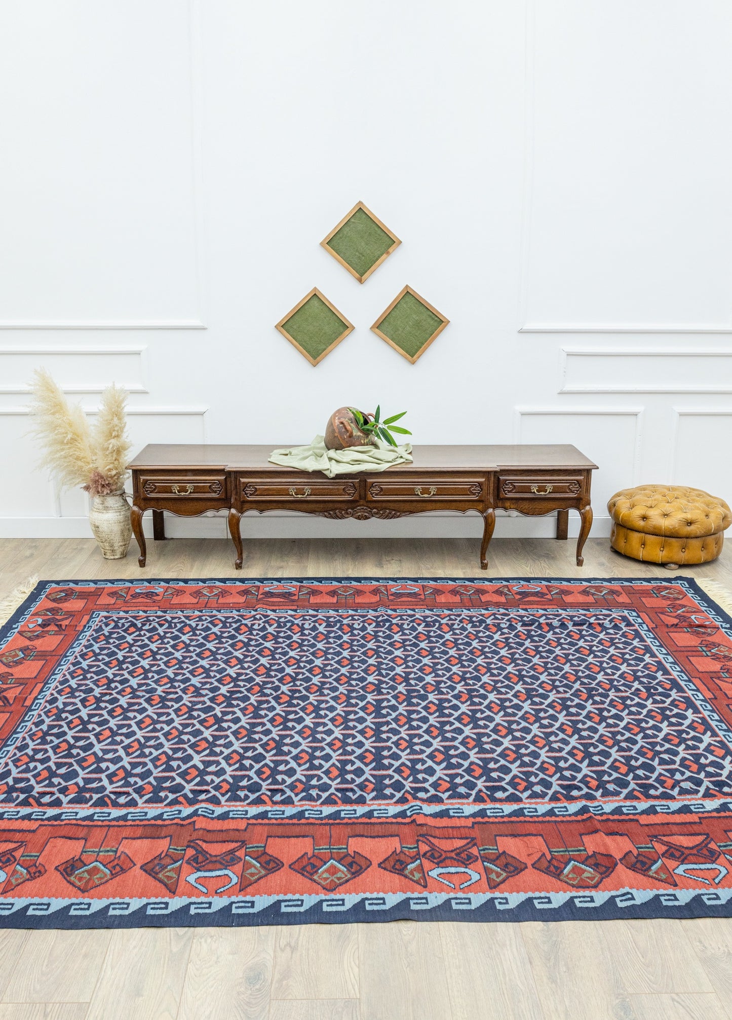 Alfombra Casa Grande - Tejido a Mano Lana Natural 244x311cm