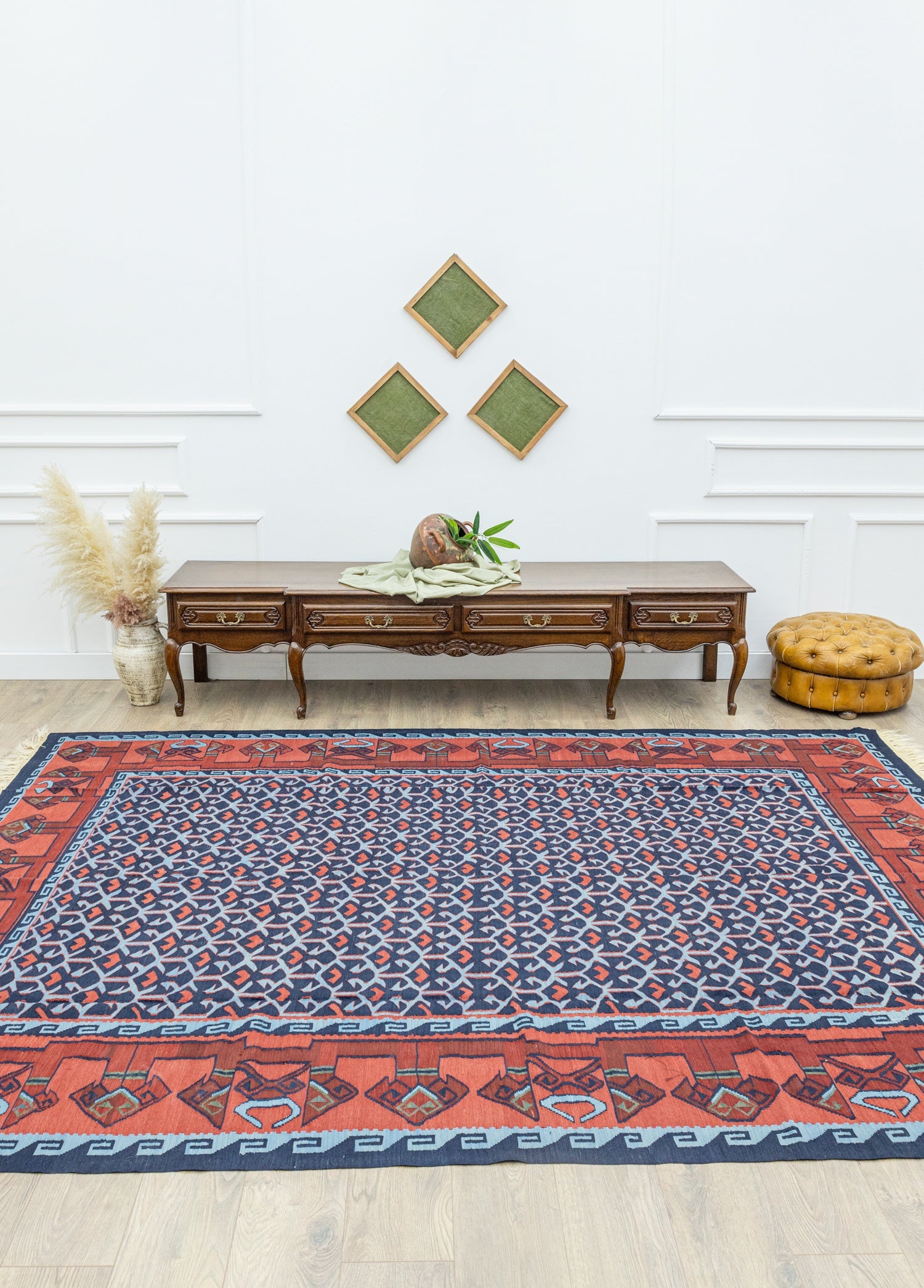 Alfombra Casa Grande - Tejido a Mano Lana Natural 244x311cm