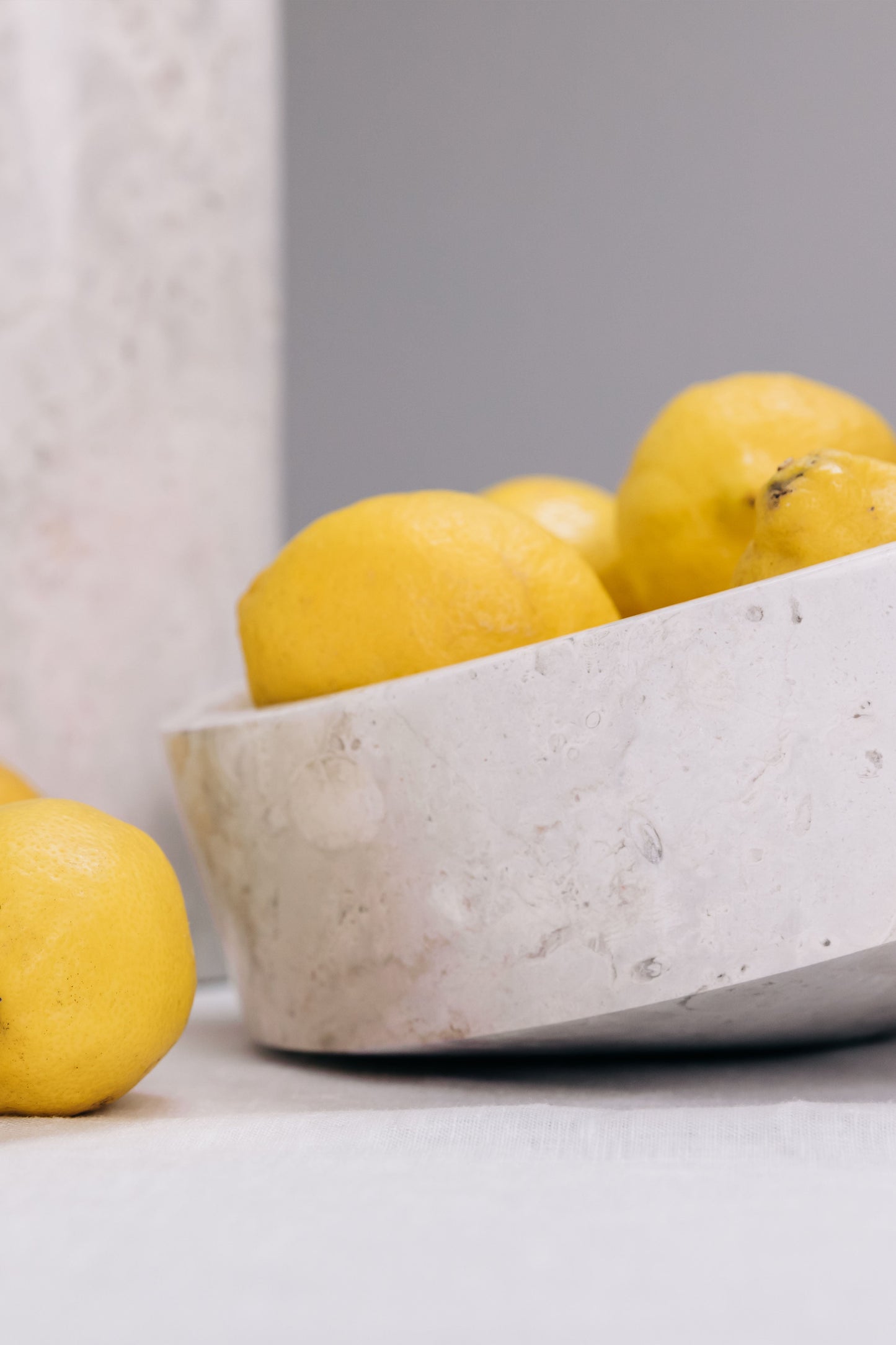 Bowl Vloor Blanco Imperial - Pureza de Mármol que Eleva el Alma