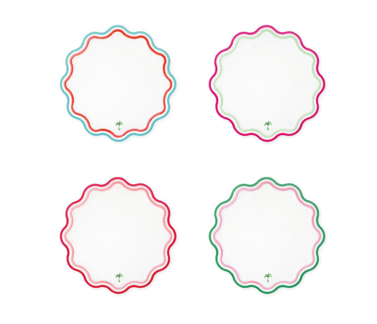 Fern&Co. X Anthropologie The Palm Collection – Set 4 Manteles Individuales - 65% Algodón