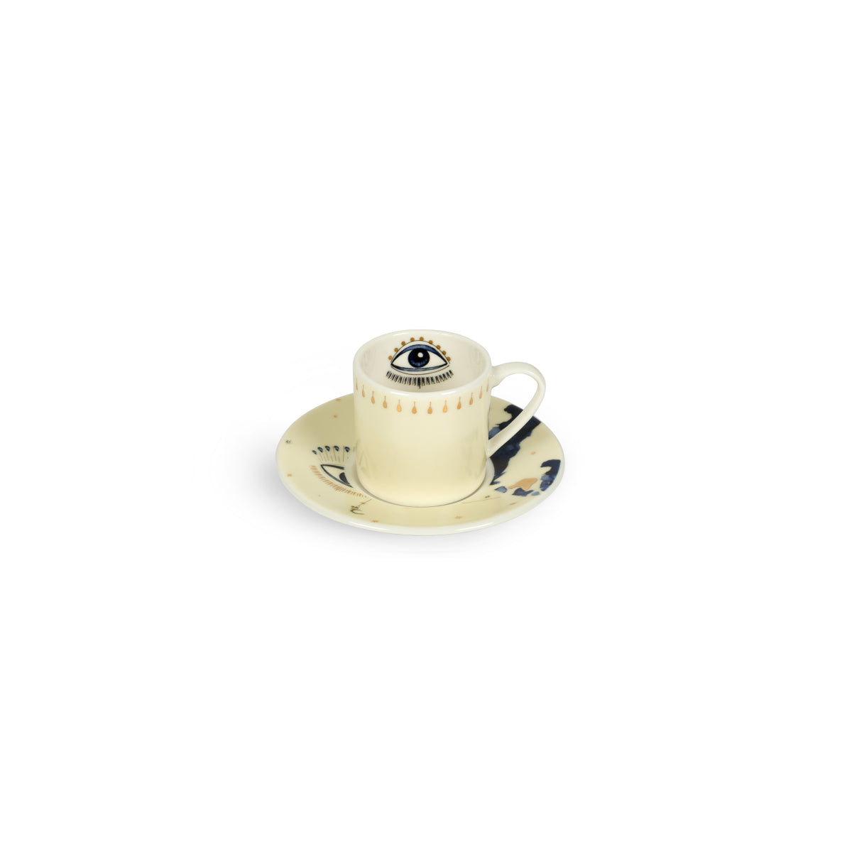 Taza Café Turco Spirit Eye - Energía en Cada Sorbo