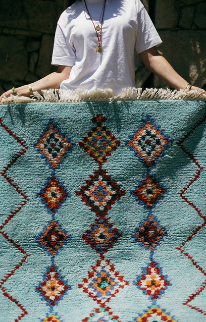 Guardian Amulet Rug - Ancient Protection Woven by Sacred Hands