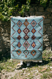 Alfombra Amuleto - Protección Ancestral Tejida a Mano