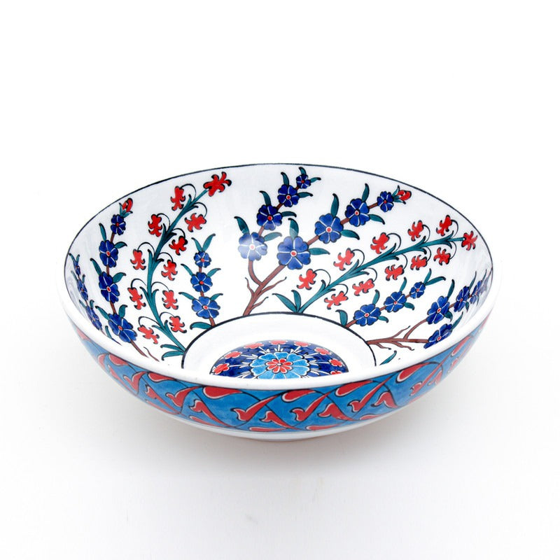 Traditional Bahardalí Tile Bowl - Premium Craftsmanship