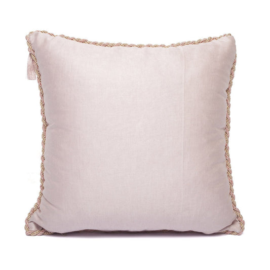 Kutnu Powder Pink Cushion Cover - Turkish Softness for Your Home