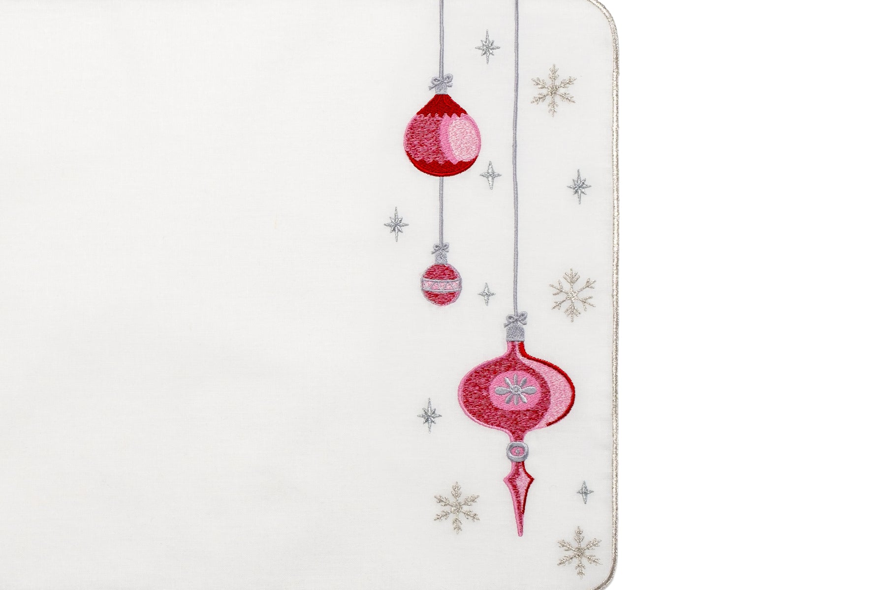 Set 4 Individuales Christmas - Mesa Navideña Mediterránea