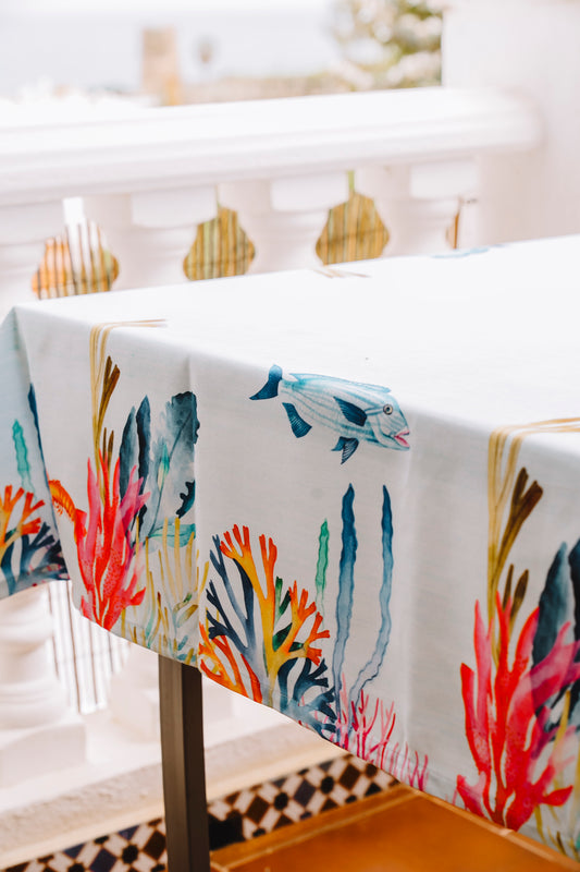 Mantel Blue Marin