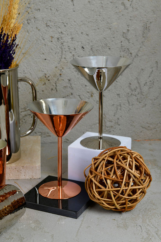 Copa Martini - Cobre Artesanal Mediterráneo