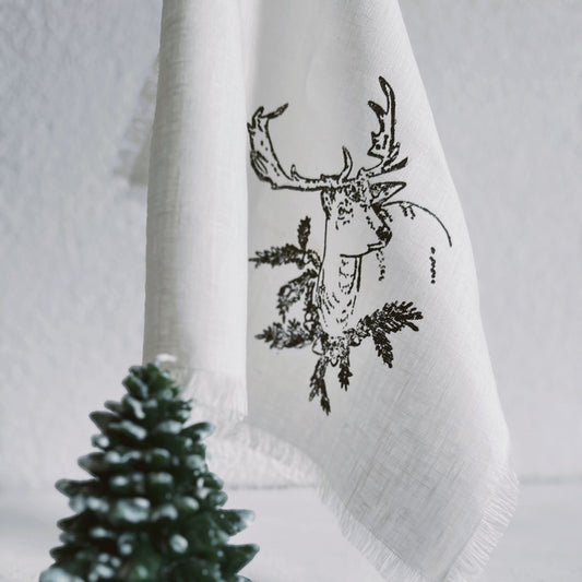 Set of 6 Deer Napkins