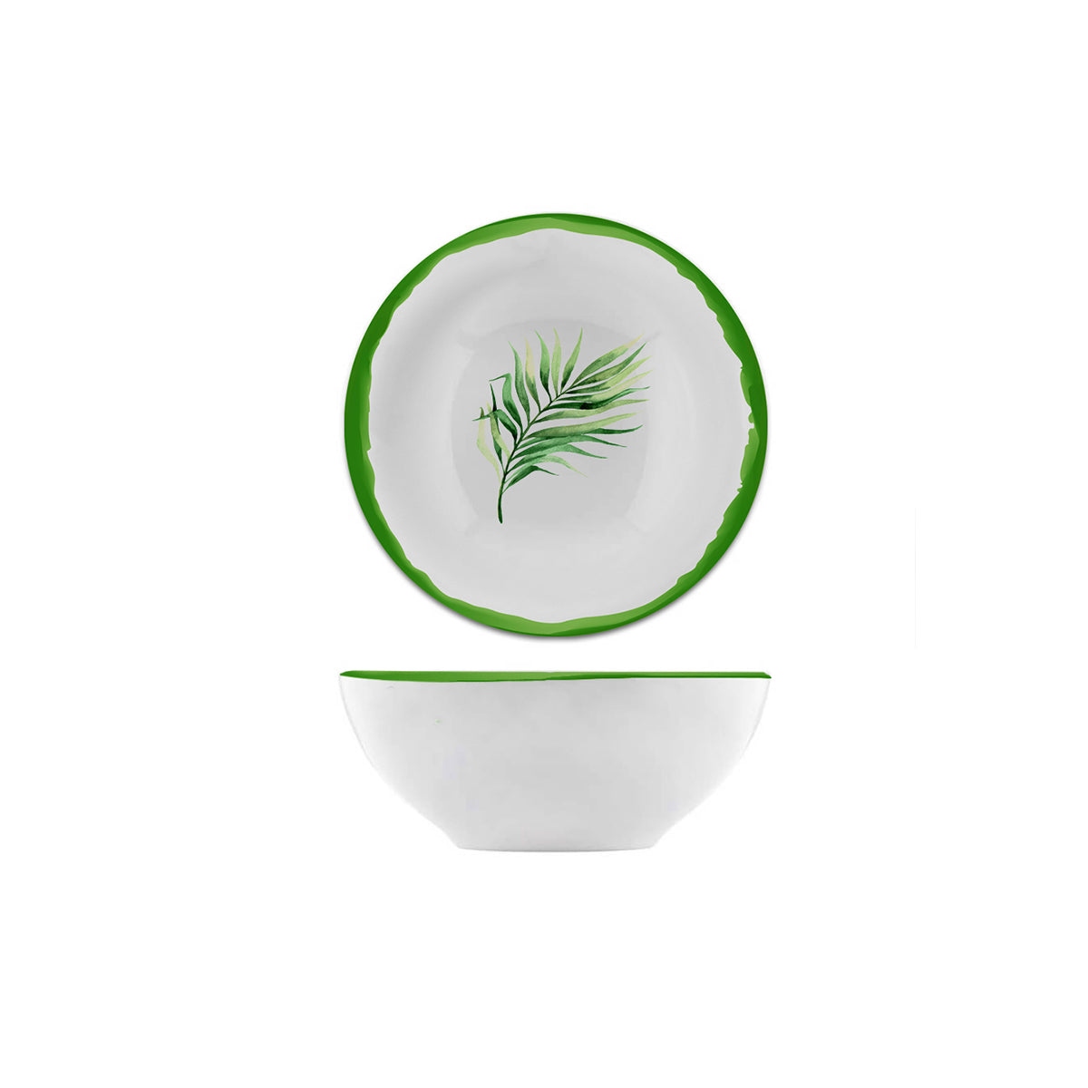 Tropical Melamine Bowl - Resistant and Colorful