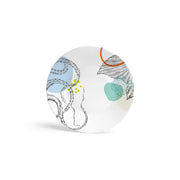 Platos de Aperitivo Deep Sea - Acuarela Marina (Set de 4)