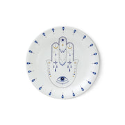 Plato de Postre Spirit Eye - Acuarela Artesanal Oro 24K