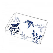 Small Blue White Tray - Mediterranean French Style