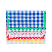 Servilletas Sorbet Collection - Lino Mediterráneo para Mesa Sofisticada (Set de 4)