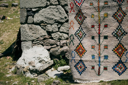 Golden Vanilla Tree of Life Rug - Ancestral Wisdom Materialized in Pure Wool
