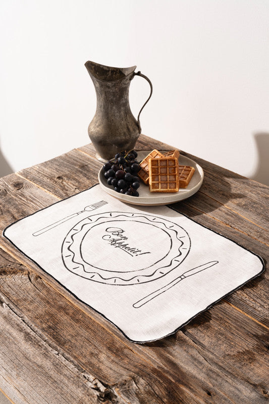 Mantel Individual Table Setting Bonappetit - Set de 6
