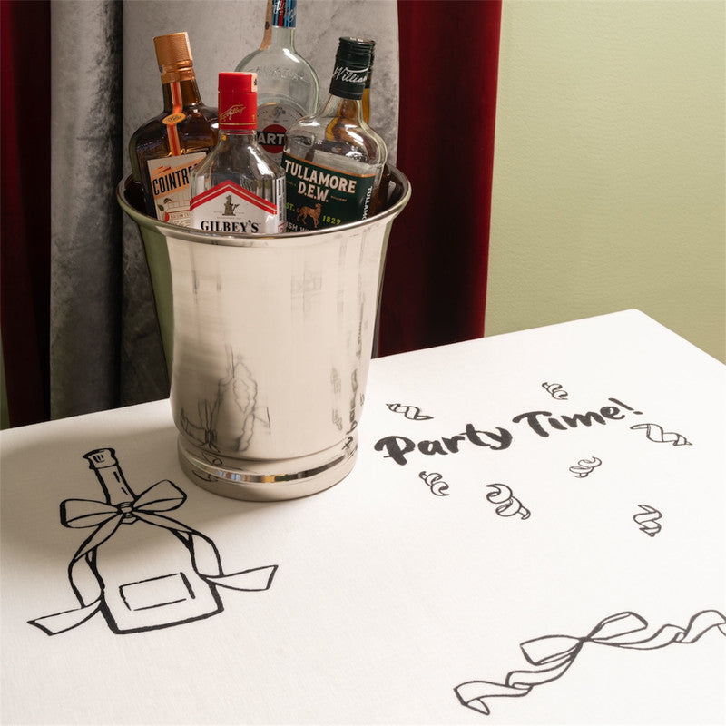 Mantel the Cocktail Club - Lino Festivo De Diseño Exclusivo