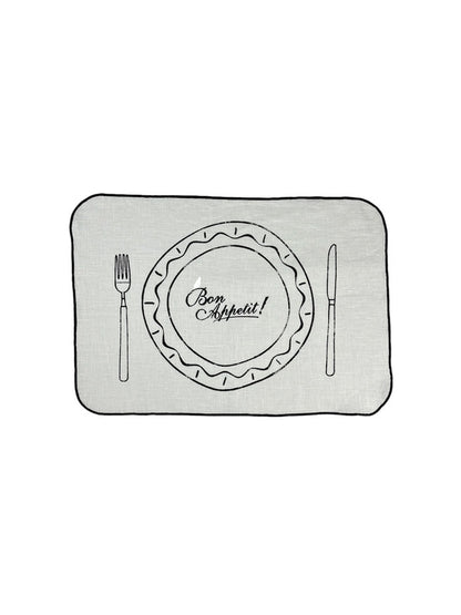 Mantel Individual Table Setting Bonappetit - Set de 6