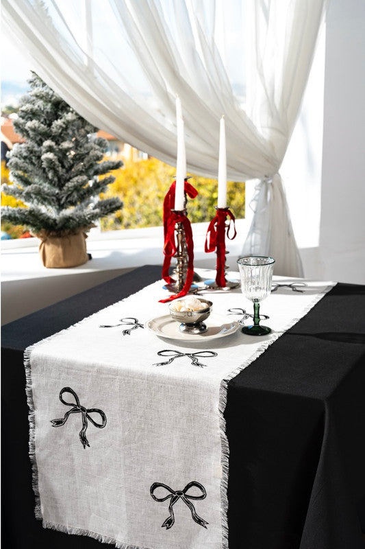 Lane Table Runner - Christmas Edition Black