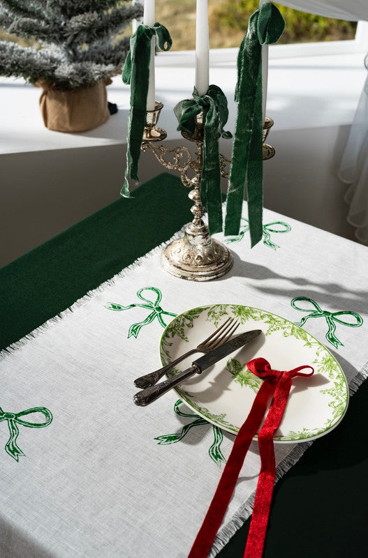 Lane Table Runner - Christmas Edition Green