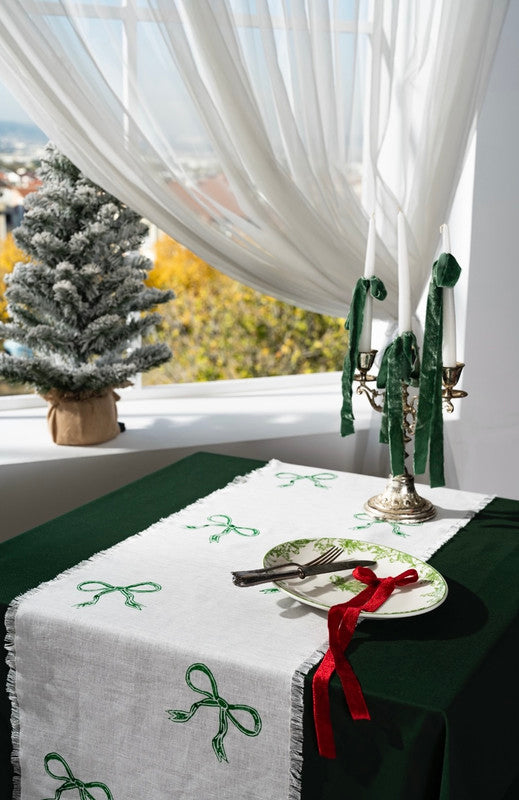 Lane Table Runner - Christmas Edition Green