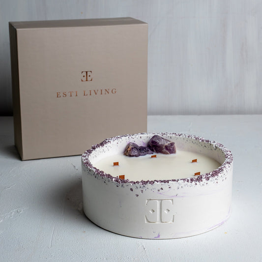 Vela Luxury Lavanda - Colección Luna (900 G)