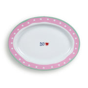 Plato Oval Presentación Bon Appetit - Cerámica Gourmet Mediterránea