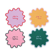 Set 4 Servilletas Cóctel Joy - Optimismo para Celebrar