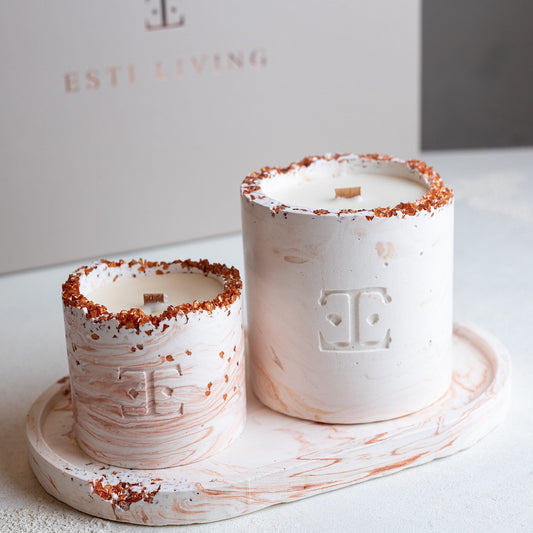 Set de Velas Luxury Antique Gold - Colección Exclusiva