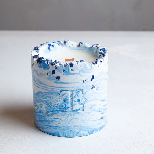 Colección "SPICY Blue" con Cristales - Set Velas