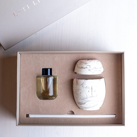 Set Difusor de Aroma SILVER Glow - Ambientador Premium para Hogar de Lujo