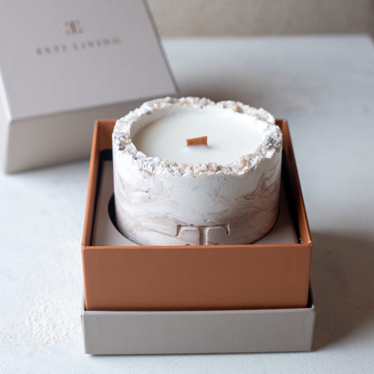 Vela "Moon and Fig" con Cristales - Grande 300g