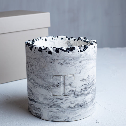 Vela "Black Rose" Luxury con Cristales - 1.2kg