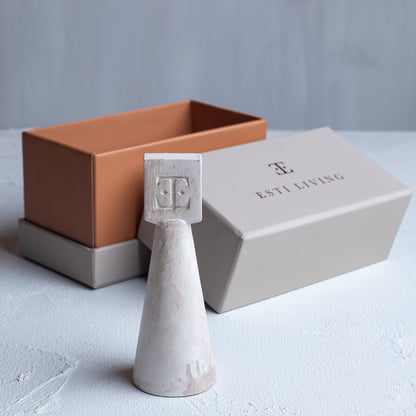 Moon and FIG Candle Snuffer - Mediterranean Lunar Accessory