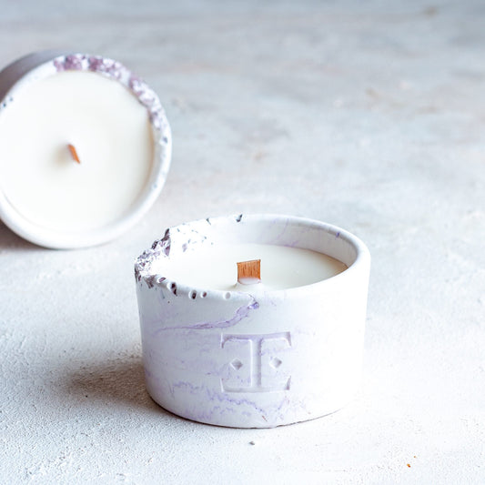 Colección "Lavender" Midi - Set 2 Velas Terapéuticas