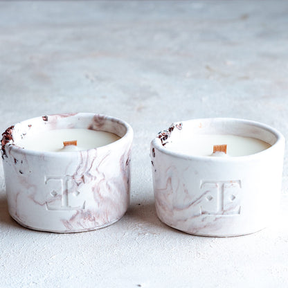 Colección "Mocha Dreams" Midi - Set 2 Velas Aromáticas