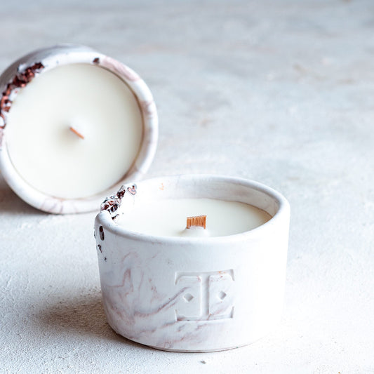 Colección "Mocha Dreams" Midi - Set 2 Velas Aromáticas