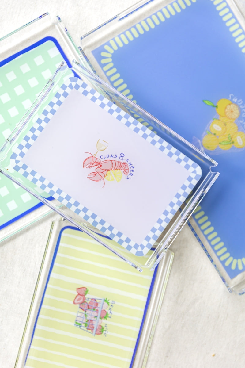 Bon Appétit Strawberry Small Tray - Strawberry Design