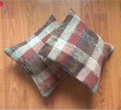 Kilim pillowcase set