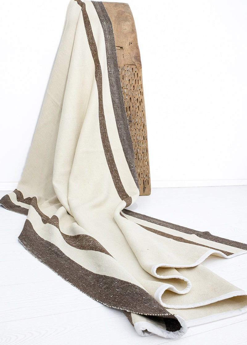 Sini Vintage Ethnic Pattern Rug Artesanal Natural Wool 173x300cm – Origen Sostenible