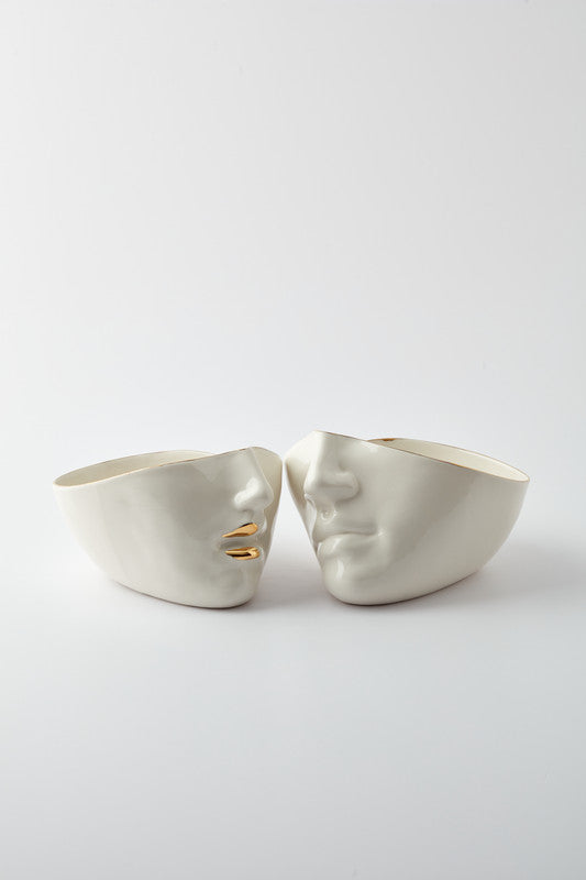 Infinity Love Porcelain Bowls
