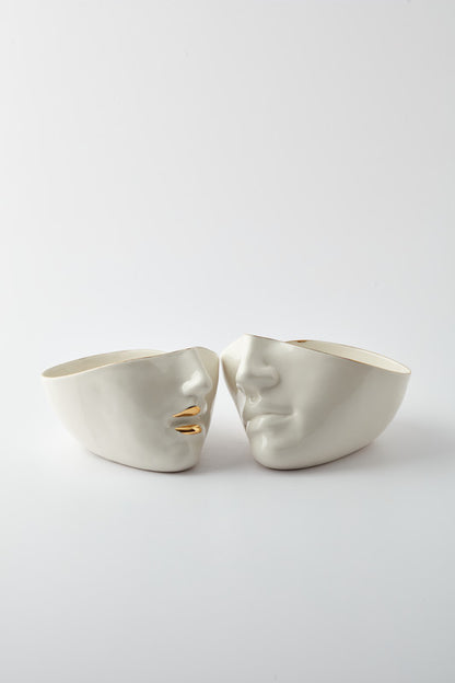 Infinity Love Porcelain Bowls