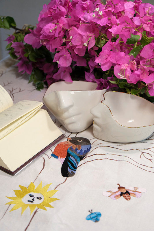 Infinity Love Porcelain Bowls