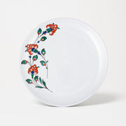 Juego De 4 Platos De Postre De Azulejos Con Lirios - Artesanía Exclusiva