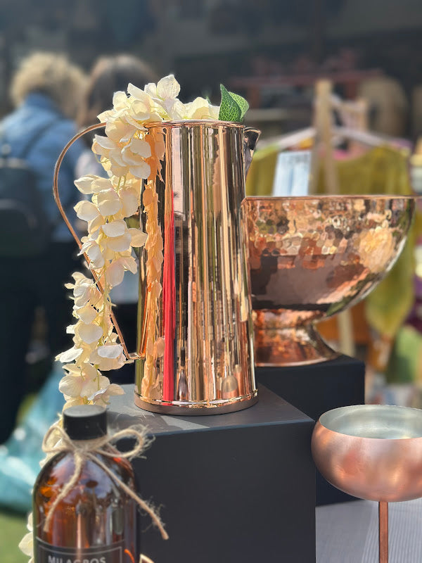 Jarra Istanbul  - Cobre Artesanal Mediterráneo