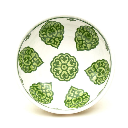 Turkish handmade ceramic bowls with Rumi design – Unique piece from İznik