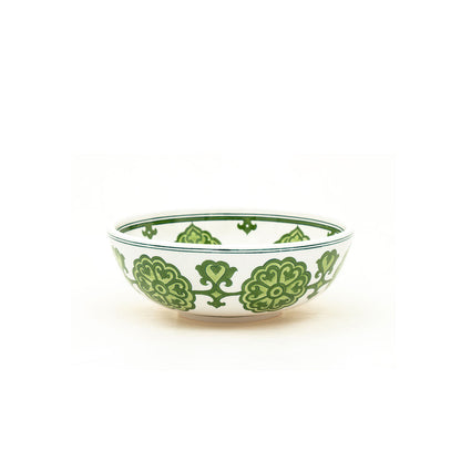 Turkish handmade ceramic bowls with Rumi design – Unique piece from İznik