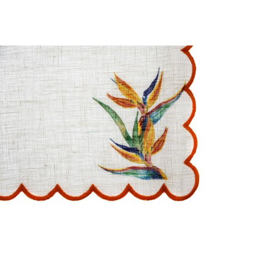 Set 4 Servilletas Estrella Miami - Diseño Tropical Mediterráneo