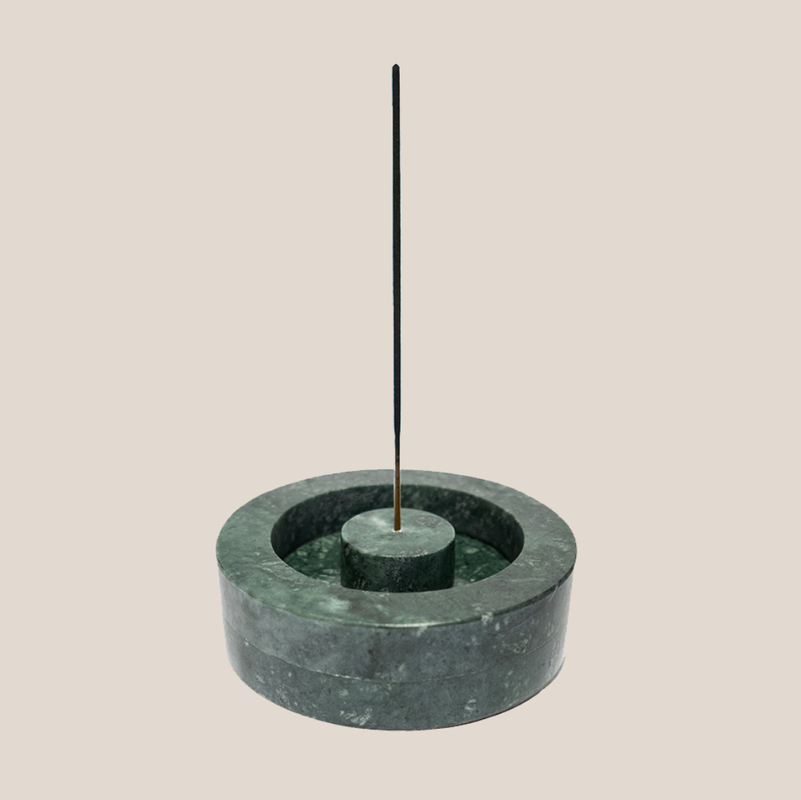 Porta Incienso T1Y - Ritual De Calma en Verde Guatemala