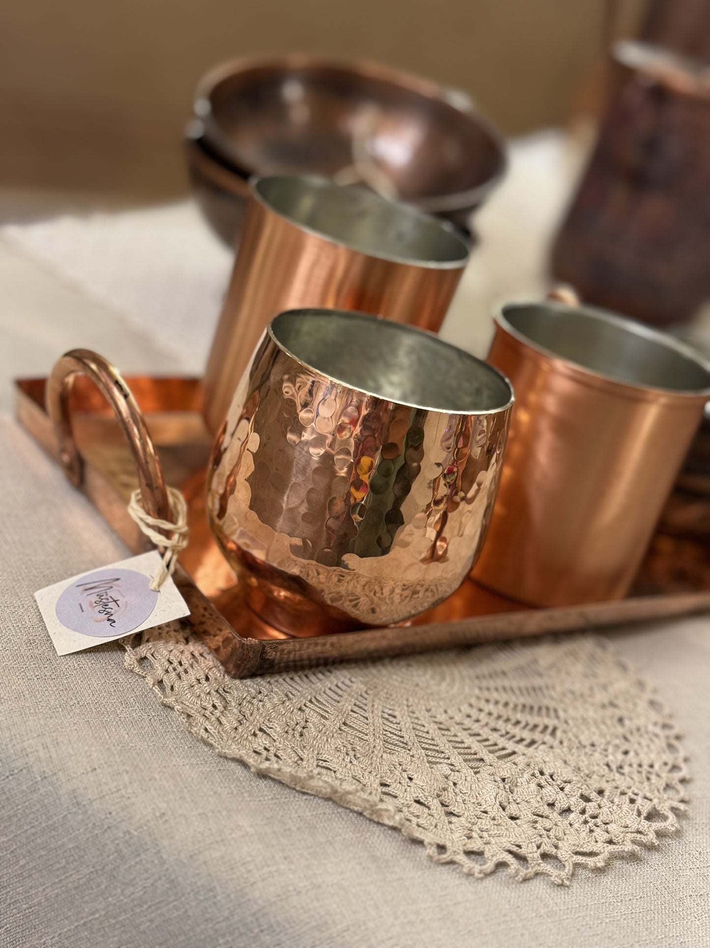Exclusive Gordita Copper Cup - Design That Breaks the Mold with Elegance